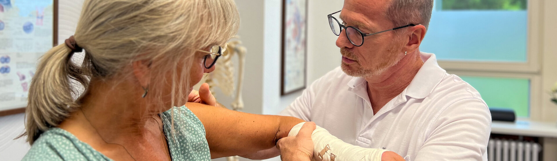 Orthopädie Praxis der Kliniken Ostallgäu-Kaufbeuren | © Dominique Roth | Kliniken Ostallgäu-Kaufbeuren